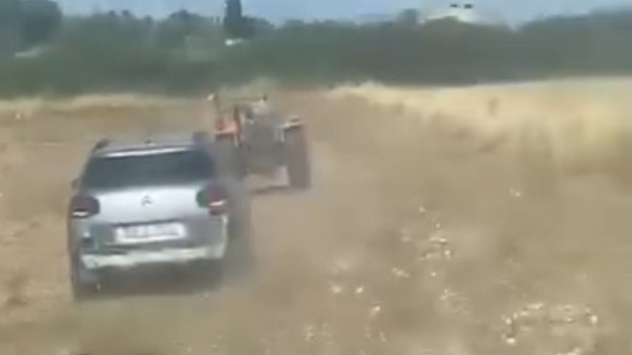 Kovalamaca film sahnelerini aratmadı