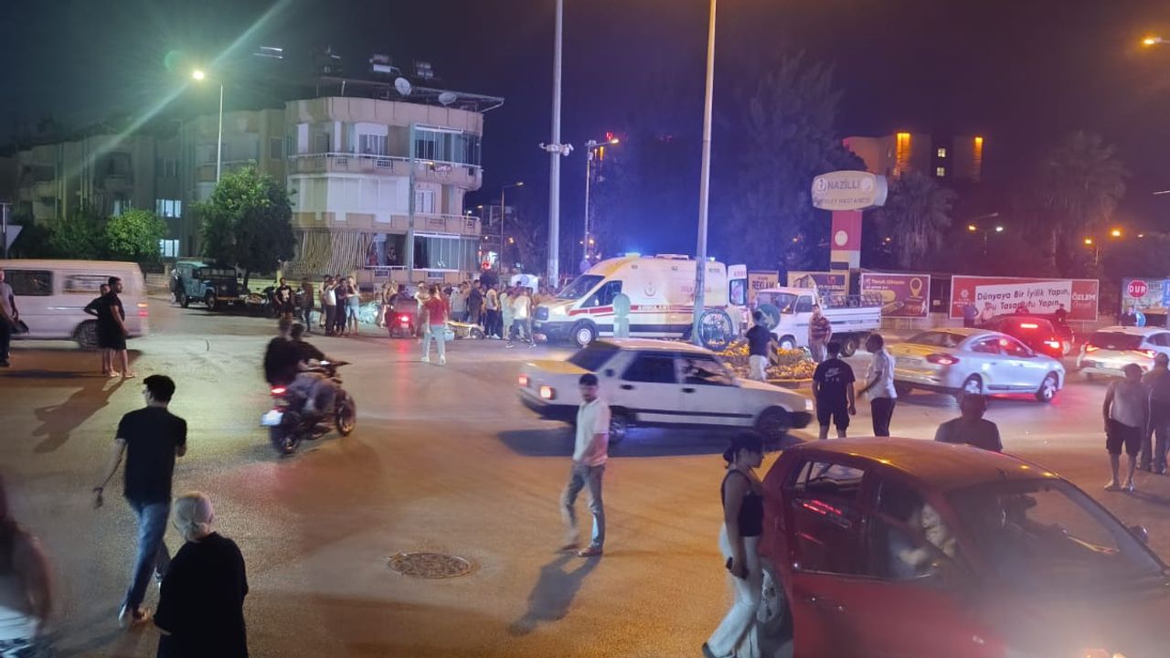 Nazilli’de sirenler susmadı.. Biri çocuk 4 yaralı
