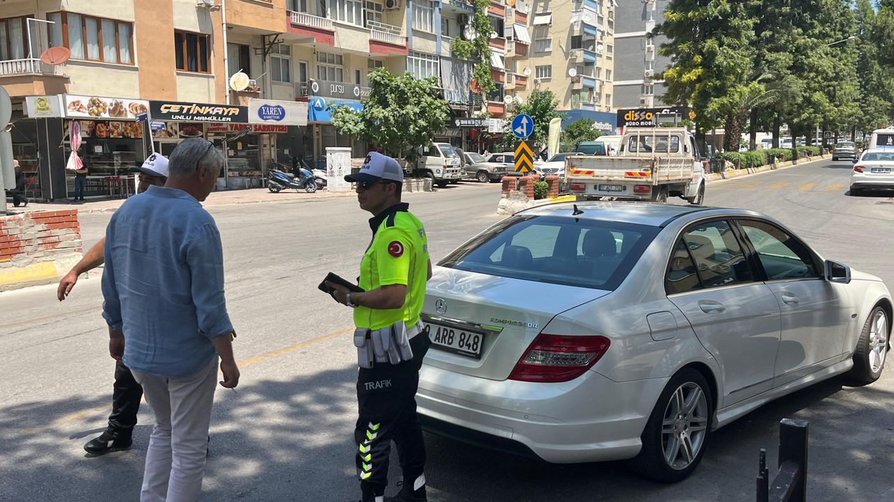 Nazilli’de Trafik Denetimi! Belgeleri eksik olan sürücülere ceza