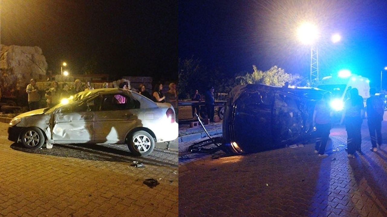 Aslanlı’da feci kaza!