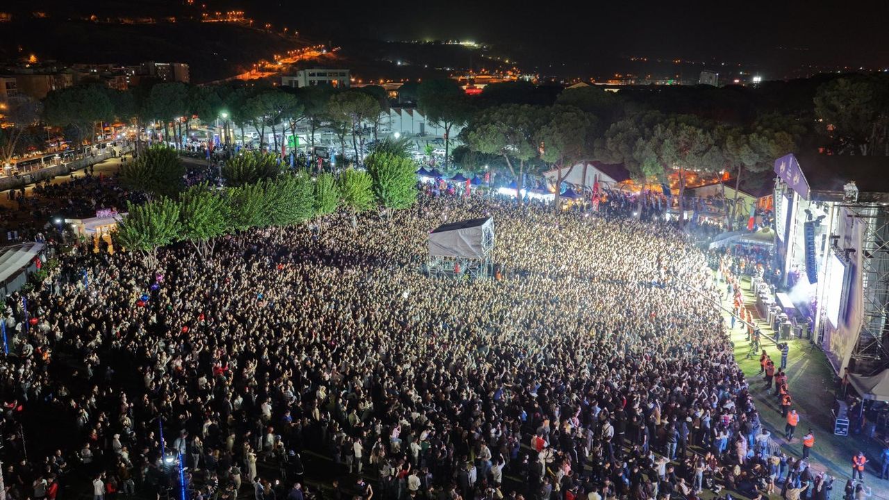 Aydınfest’te 55 bin kişi müzikle buluştu