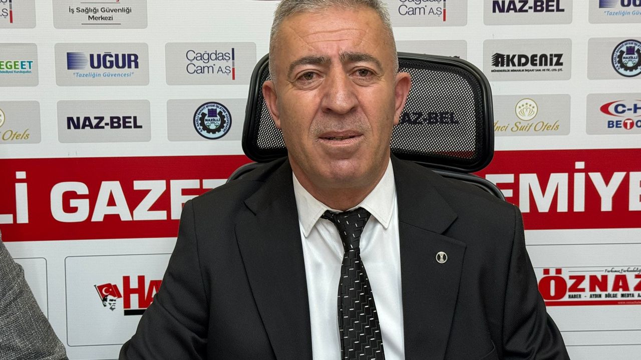 Kemal Cansız yeniden aday.. Nazilli Manavlar ve Pazarcılar Odası’nda seçim heyecanı başladı