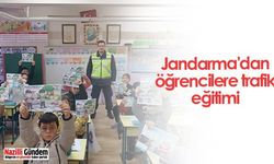 Jandarma'dan öğrencilere trafik eğitimi