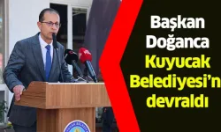 Başkan Doğanca Kuyucak Belediyesi’ni devraldı