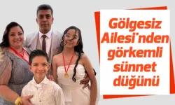 Gölgesiz Ailesi'nden oğulları Güney için görkemli sünnet düğünü