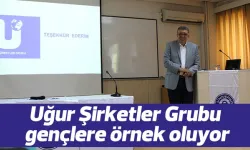 Uğur Şirketler Grubu gençlere örnek oluyor