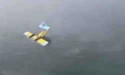 Yangın söndürme uçağı Bafa Gölü’nde kırıma uğradı!