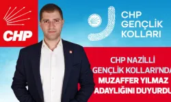 CHP Nazilli İlçe Gençlik'te Muzaffer Yılmaz tekrar aday!