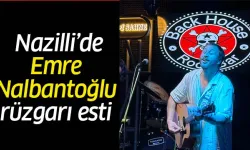 Back House Rock Bar'da Emre Nalbantoğlu rüzgarı esti