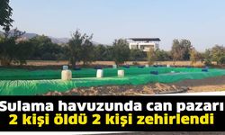 Sulama havuzuna düşen çocuğu kurtarmaya çalışan 2 kişi öldü