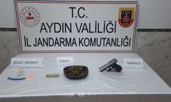 Kuyucak'ta 3 uyuşturucu şüphelisi yakalandı
