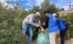 Kavşit Yaylası'nda ormanlar çöpten arındırıldı