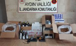 Aydın'da 64 bin 500 makaron ele geçirildi