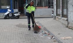 Nazilli Belediyesi’nin temizlik çalışmaları sürüyor