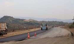 Köşk-Ödemiş bağlantı yolunun ilk etap çalışmaları başladı