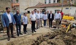 Kuyucak'ta doğalgaz altyapı çalışmaları hızla ilerliyor