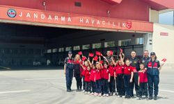 Jandarma öğrencileri ağırladı