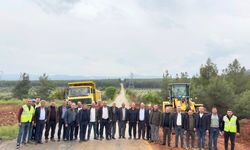 Karacasu’daki yol sorunu çözüme kavuşuyor