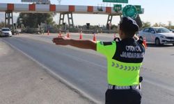 Aydın-İzmir Otoyolu'nda jandarmadan trafik denetimi