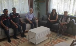 Kurban Bayramı'nda şehit aileleri unutulmadı