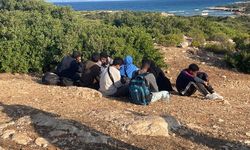 Didim’de 8 düzensiz göçmen yakalandı