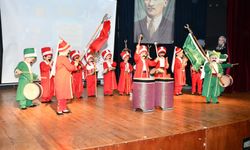 Nazilli’de miniklerden yıl sonu programı