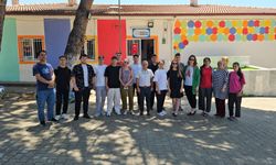 Nazilli Mesleki ve Teknik Anadolu Lisesi öğrencilerinden köy okuluna destek