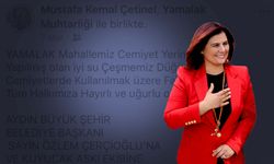 Kuyucaklı muhtardan Başkan Çerçioğlu’na hizmet teşekkürü