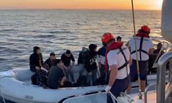 21 düzensiz göçmen kurtarıldı
