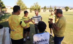Nazilli Belediyesi Yaz Futbol Okulu faaliyete başladı