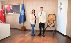 Başkan Çerçioğlu, CHP Aydın İl Gençlik Kolları Başkanı Kılıç ile görüştü