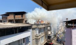 Nazilli’de panik anları! Patlıcan közlerken yangın çıkardı