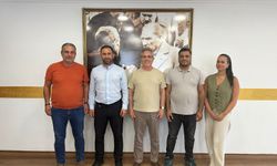 Nazillispor Kulüp Başkanı Ümit Ambar, Belediye Başkanı Ertuğrul Tetik’i ziyaret etti