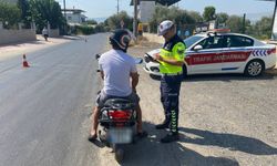 Motosiklet sürücülerine trafik bilgilendirmesi