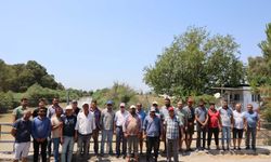 Aydın’da çiftçilerin su eylemi