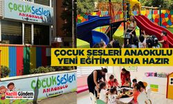 Çocuk Sesleri Anaokulu yeni eğitim yılına hazır