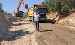 Bozdoğan’da yol çalışmaları sürüyor