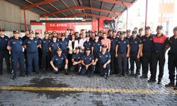 Başkan Çerçioğlu’ndan ateş savaşçılarına ziyaret