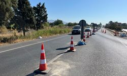 İncirliova'da yapımı süren karayolunun bir bölümü trafiğe açıldı