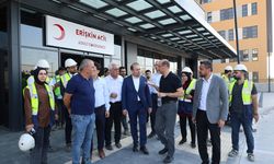 Sağlık Bakan Yardımcısı Prof. Dr. Okumuş, Aydın Şehir Hastanesi'nde incelemelerde bulundu