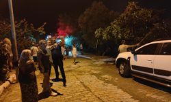 Kızına hediye aldığı otomobil yandı