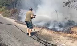 İtfaiye ekiplerinden yangına hızlı müdahale
