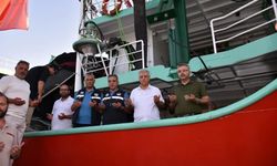 Aydınlı balıkçılar ‘Vira Bismillah’ diyerek denize açıldı