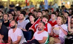 Aydınlılar milli heyecanı bir arada yaşadı