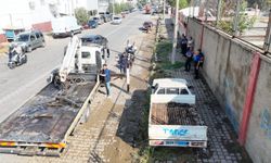 Nazilli'de atıl araçlar toplatılıyor