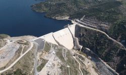 350 milyon metreküp depolama hacmine sahip Adnan Menderes Barajı, kuruma noktasına geldi
