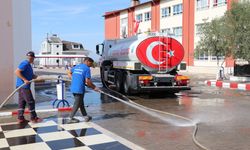 Bozdoğan Belediyesi okullardaki çalışmaları tamamladı