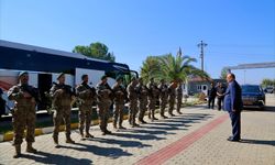 Özel hareket polisleri, dualarla Suriye'ye uğurlandı