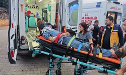 Nazilli’de kamyonet uçuruma yuvarlandı: 3 yaralı