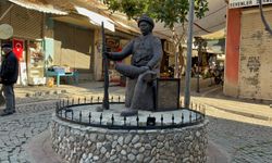 Aydın’da İsmail Efe'nin heykelindeki kama çalındı